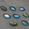6x12 mm - AAAA - Really High Quality Labradorite - Faceted Mraquise Cut Stone Every Single Pcs Have Amazing Blue Fire Super Sparkle 10 pcs